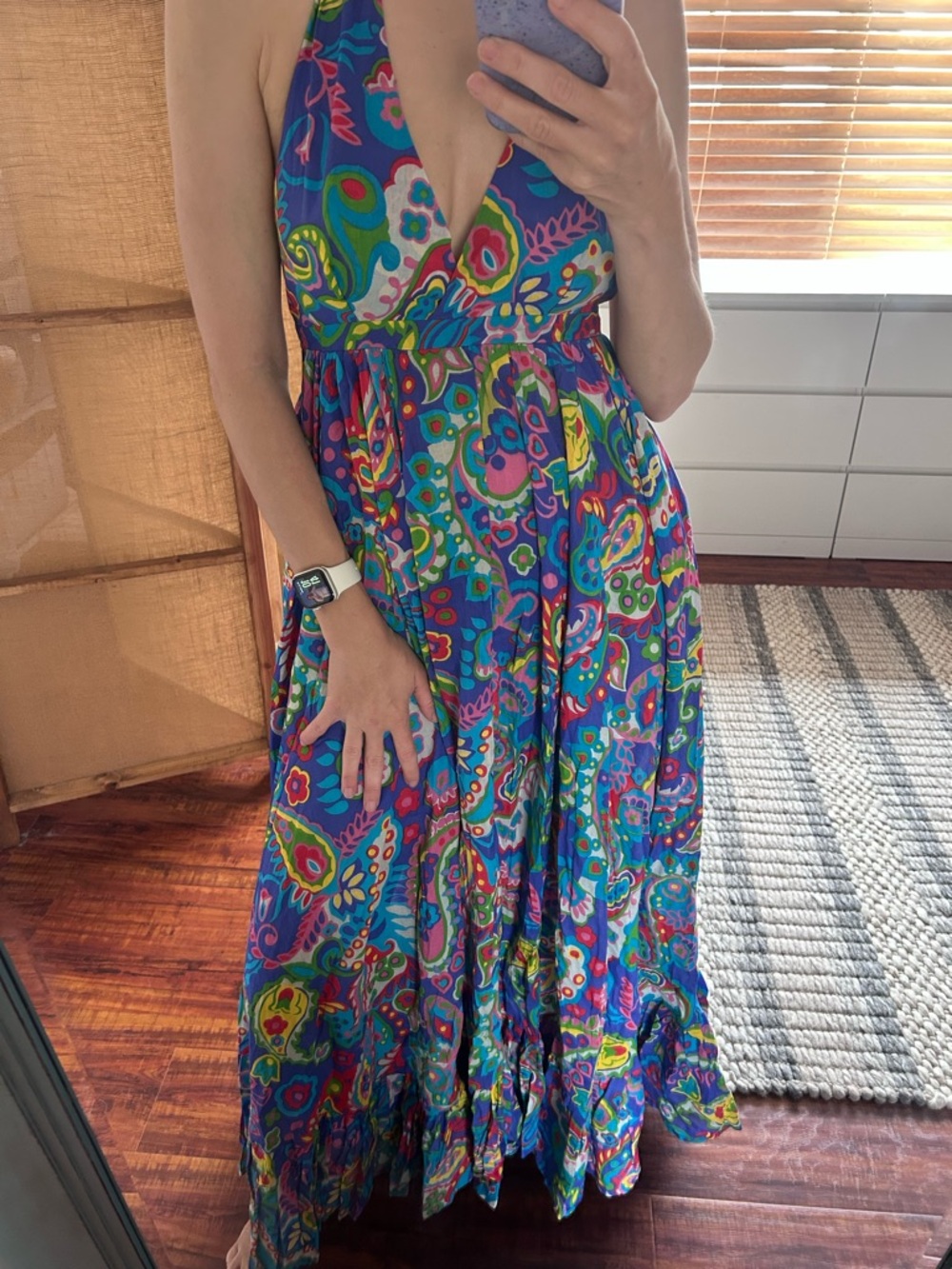 TOP SHOP Boho Dress 100% Cotton Vintage